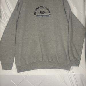 Vintage/Y2K Jacksonville Jaguars NFL crewneck, Heather Gray Pullover XL